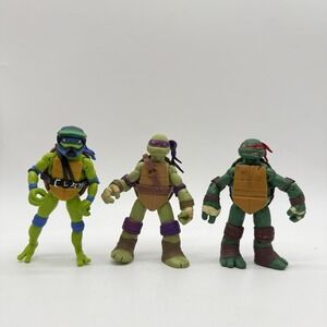 TMNT Teenage Mutant Ninja Turtles Action Figure Lot Of 3‎ Toys
